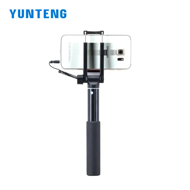 pau de self808 com fio Mini Selfie Stick Monopod Self-Timer Giratable Pole para iPhone Samsung Smartphone Vs 188 088 1288