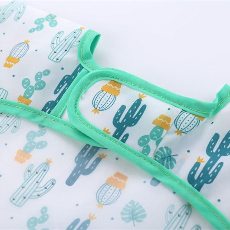 Avental de manga comprida para bebês - Mamuty