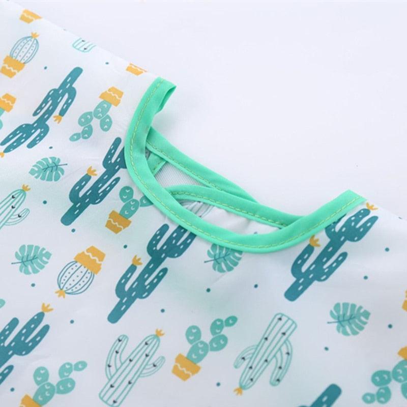 Avental de manga comprida para bebês - Mamuty
